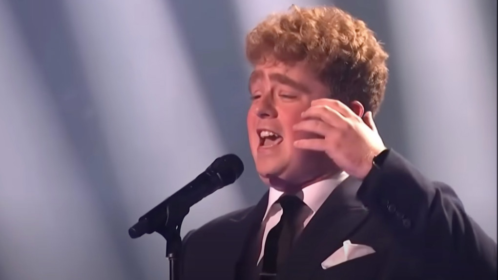 Tom Ball singing Sound of Silence on Britain's Got Talent