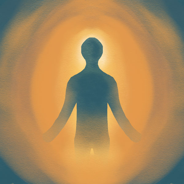 Auras around a body